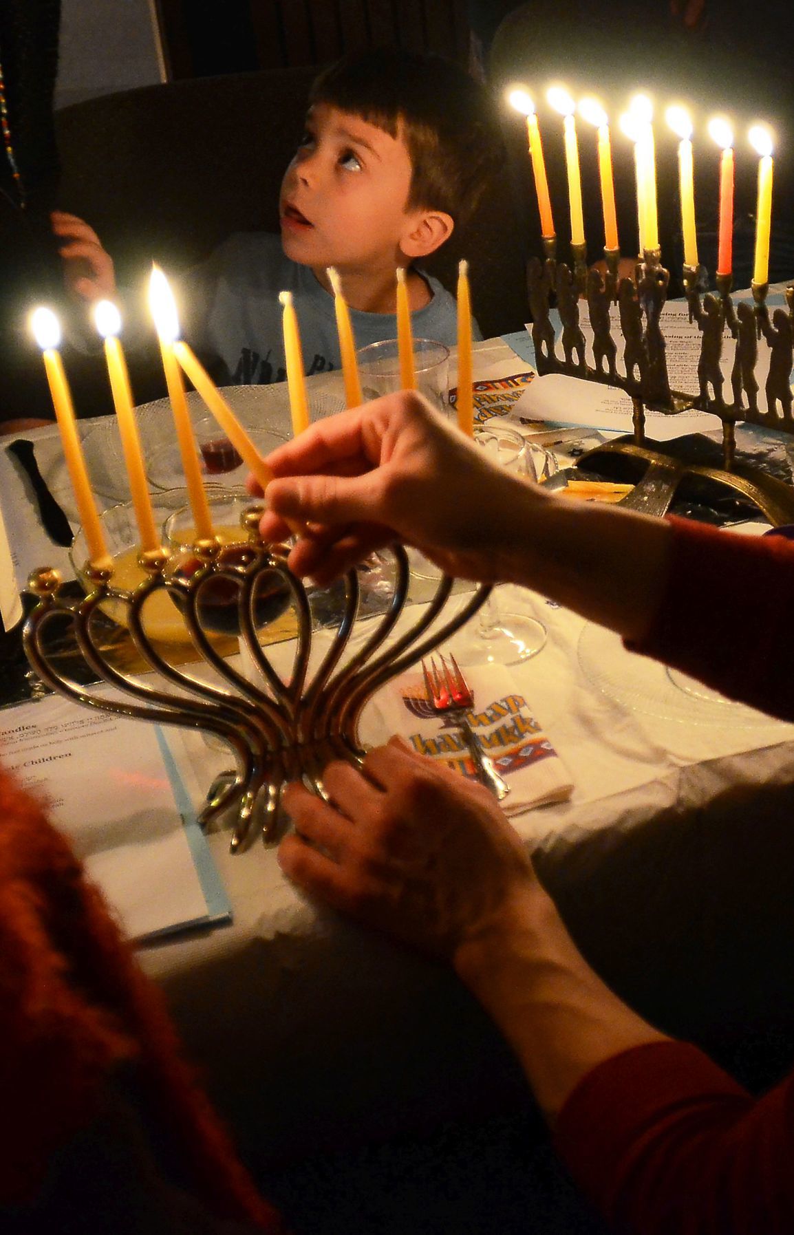 The last day of Hanukkah 1
